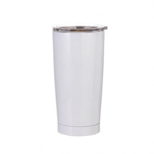 TERMO DE CAFÉ DE 600ML BLANCO ACERO INOXIDABLE