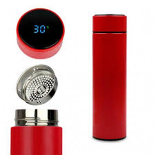 THERMOS FLASK 500 ML LED /ROJO